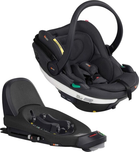 BeSafe Go Beyond Anthracite Mesh Inkl. Base Bilstol