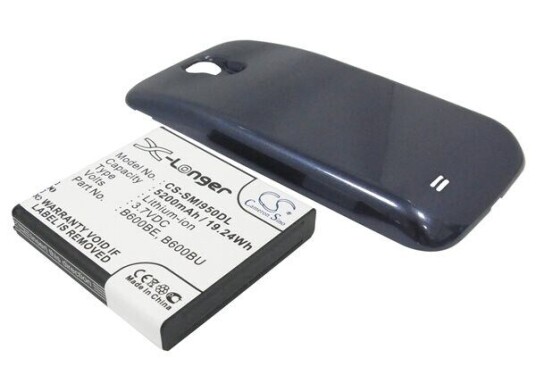 Samsung SGH-I337 batteri (5200 mAh 3.7 V, Blå)