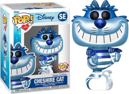 Funko POP-figur av Disney Make a Wish Cheshire Cat Metallic