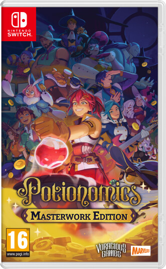Potionomics Masterwork Edition Nintendo Switch Spill