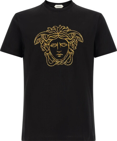 Versace Herre Topper Svart M,