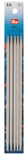 Strømpepinner 5,00 mm x 20 cm