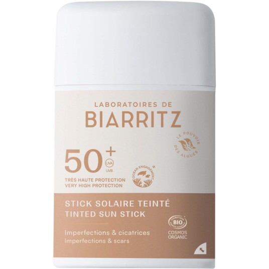 Laboratoires de Biarritz Alga Maris Tinted Suncsreen Stick SPF50+ 9 ml