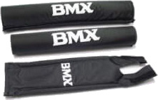 Putesett til beskyttelse af BMX Svart