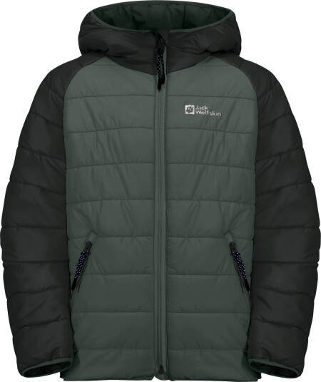 Jack Wolfskin Kids' Zenon Jacket Slate Green/Black 116