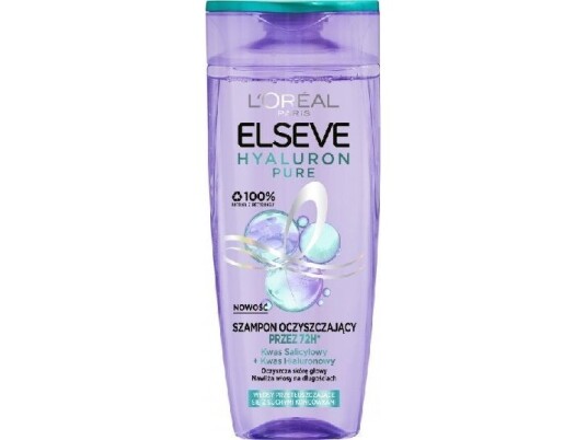 L"oreal_Elseve Hyaluron Ren Sjampo Som Renser Hodebunnen 400Ml