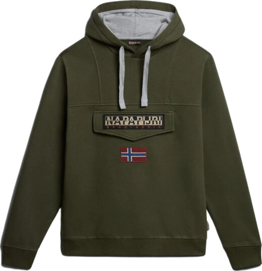 Napapijri Herre Gensere & Hettegensere Grønn M,