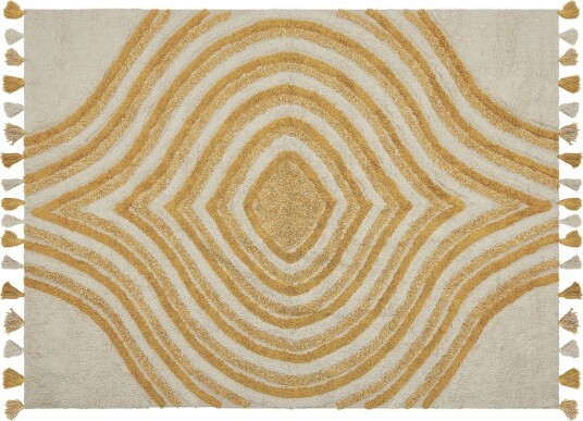 Bingol Ryeteppe 160x230 cm - Gul