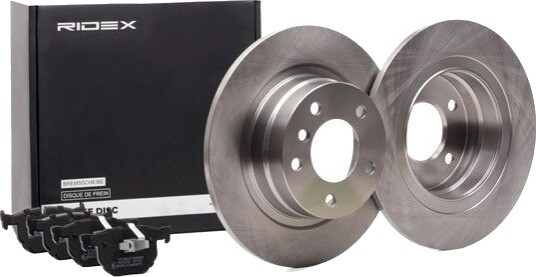 Bremseskiver og -klosser RIDEX 3405B1549
