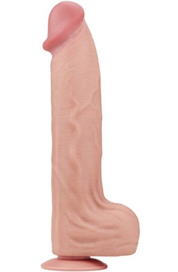 Lovetoy Dual Layer Sliding Skin Dildo 36 cm