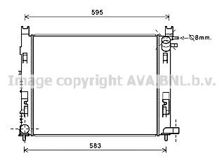Radiator AVA Clever Choice DAA2007 Radiator AVA Clever Choice DAA2007