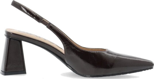 Bianco Biamaralyn Slingback Patent Multi/patterned 36