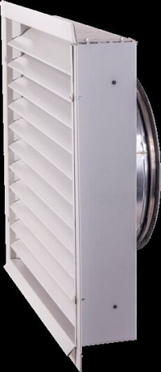 Flexit Ytterveggsrist V13 Ø250mm Hvit