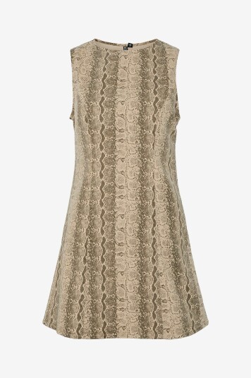 pieces Denimkjole pcSalume SL Denim Dress Grå
