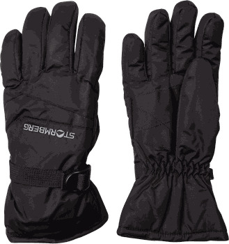 Stormberg Alpine Gloves Nos 23/24 skiog snowboardhansker herre Svart M