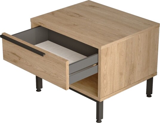 Erhan Nattbord 205,6 cm - Brun