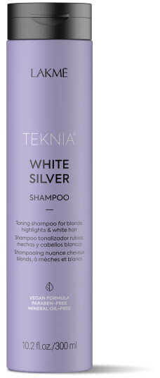 Lakmé Teknia White Silver Sjampo 300 ml - Vegansk, Fuktighetsgivende Lakmé Teknia White Silver Sjampo 300 ml - Vegansk, Fuktighetsgivende