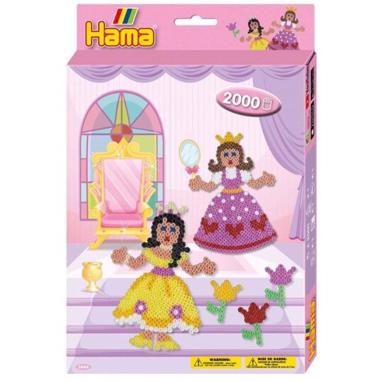Hama Iron-on bead set Princess 2000pcs.