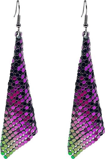Pipol"s Bazaar Disco Earring Purple   Purple   ONE SIZE