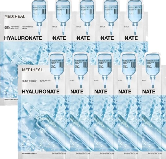 Mediheal Mediheal Hyaluronate Essential Mask Ultra Hydration 10Pcs. Nude 10 PCS