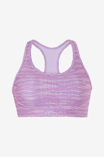 Röhnisch - Sports-BH Flattering Printed Sportsbra - Lilla