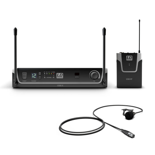 Ld Systems U306 Bpl Trådløst System Med Lommesender Og Mygg