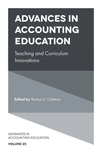 Advances In Accounting Education