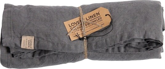 Lovely Linen Duk Misty i vasket lin Grå Lovely Linen Duk Misty i vasket lin Grå