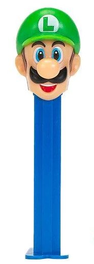 Super Mario Luigi Pez Dispenser med 2 Pakker