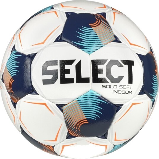 Select Fotball Solo Soft Indoor V26 Hvit/Blå Str. 4