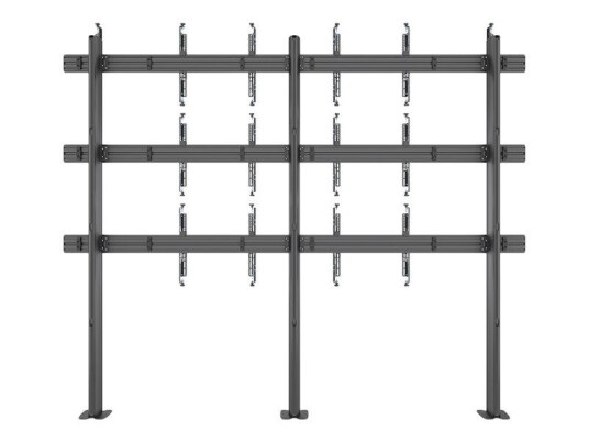 Multibrackets M Floormount Column Pro 3x3 - stativ - trippelside - for 3x3 videovegg - svart Multibrackets M Floormount Column Pro 3x3 - stativ - trippelside - for 3x3 videovegg - svart