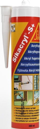 Sika Cryl S Akrylfugemasse Hvit