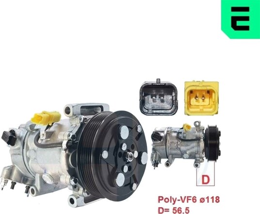 ERA 670066 AC-kompressor