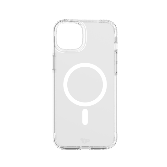 Tech21 Evo Clear MagSafe Mobildeksel til iPhone 15 Plus Transparent Tech21 Evo Clear MagSafe Mobildeksel til iPhone 15 Plus Transparent