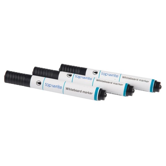 Topwrite Whiteboard Tusjer 3 pk