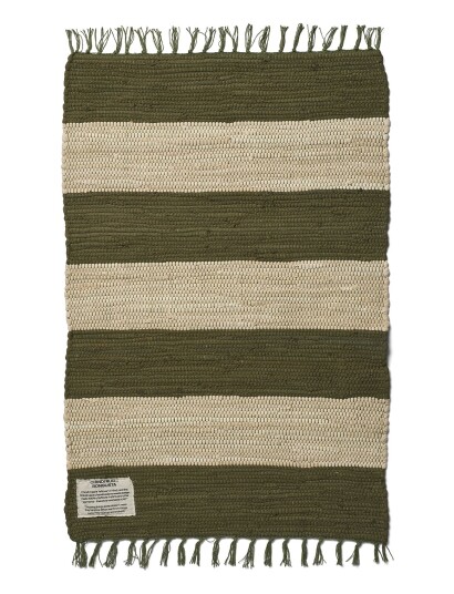 Bongusta Chindi Rug 60 X 90 Cm - Green - 60X90CM Bongusta Chindi Rug 60 X 90 Cm - Green - 60X90CM