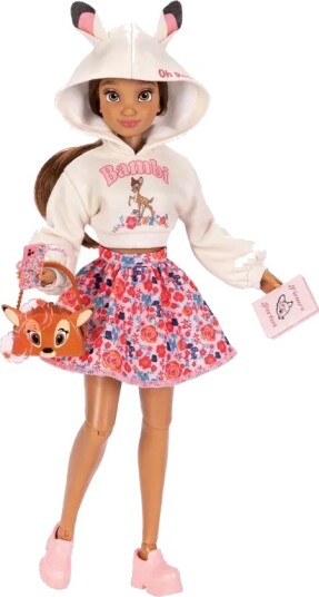 Disney ILY 4ever Bambi Dukke Brunt Hår Og Brune Øyne