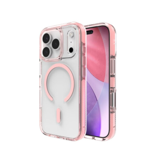 ZAGG Santa Cruz Snap MagSafe deksel for iPhone 17 Pro Rosa