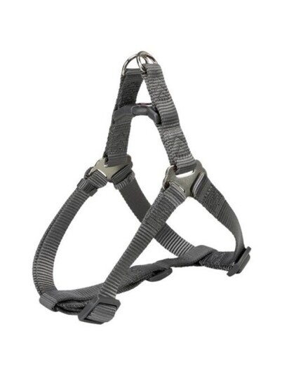 Trixie Premium One Touch harness S: 4050 cm/15 mm graphite
