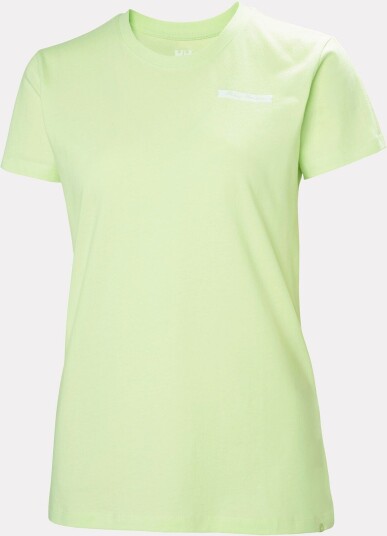 Helly Hansen Massif Graphic T skjorte Dame Grønn S