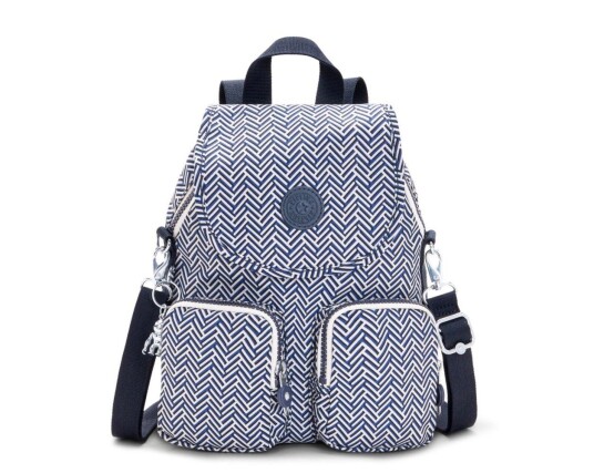 Kipling Firefly Up ryggsekk/skulderveske Urban Chevron