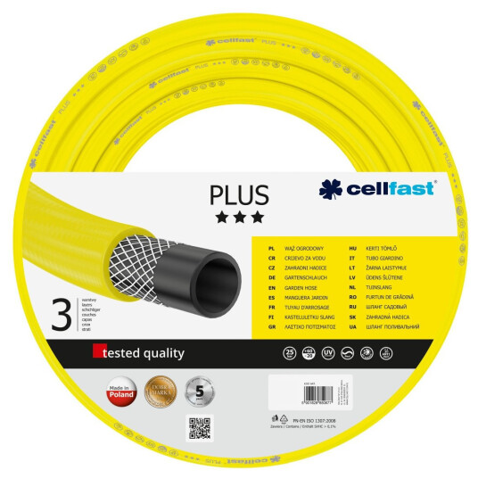 Cellfast Wąż Ogrodowy Plus 3/4" 25M (10-220)