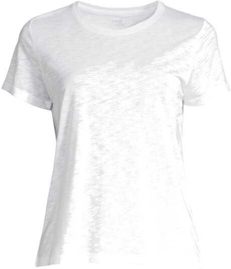 Casall Soft Texture Tee White 38