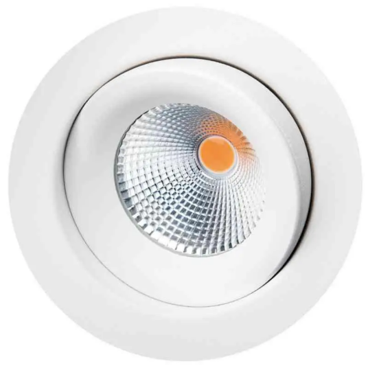 Sg Armaturen Junistar Eco Downlight Sort 2700K 6W 8 STK