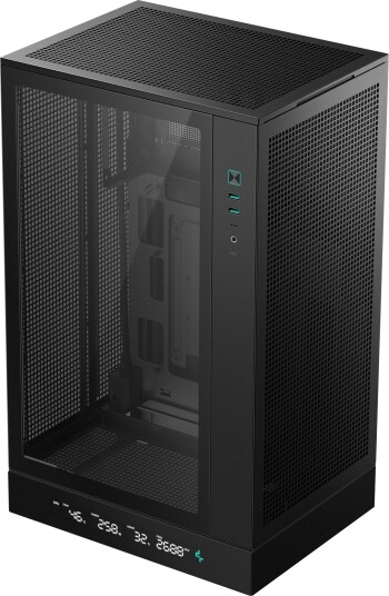 Deepcool CH270 Digital Micro-ATX Kabinett med Herdet Glass Svart Deepcool CH270 Digital Micro-ATX Kabinett med Herdet Glass Svart