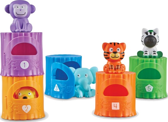 Learning Resources Peekaboo Learning Jungle LSP6815 SCA