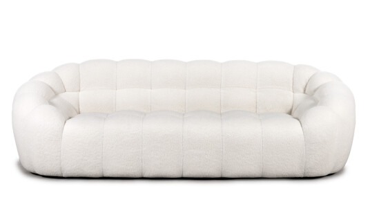 Soffadirekt JODA 3 seters sofa Teddy Offwhite