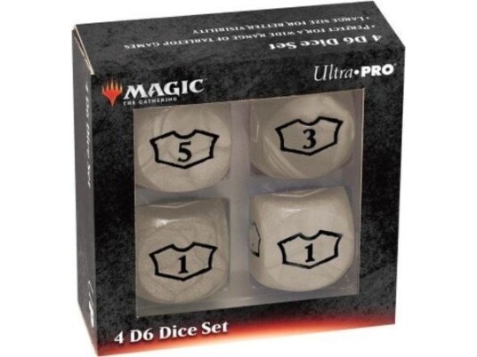 Ultra-Pro Ultra-Pro: Magic The Gathering White Mana 22 Mm Deluxe Loyalty Dice Set