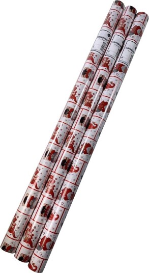Gavepapir 5m x 70cm Julmys