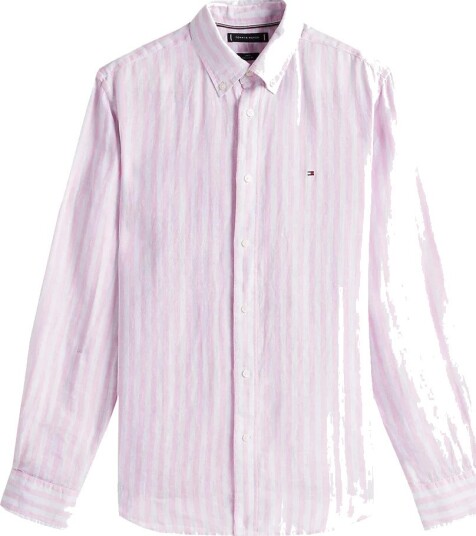 Tommy Hilfiger, Herre, Skjorter, Rosa, L,